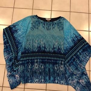 Alia draped blouse